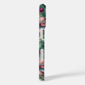 Buntglas lila Minze floral Case-Mate iPhone Hülle (Rückseite / Rechts)