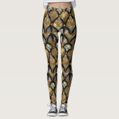 Buntglas-Look Leggings (Vorderseite)