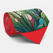 Buntglas-Mohnblume Krawatte (Gerollt)