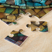 Buntglas-Mosaik-Puzzlespiel "am Anfang " Puzzle (Seite)