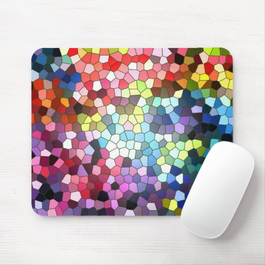 Buntglas Mousepad (Mit Mouse)