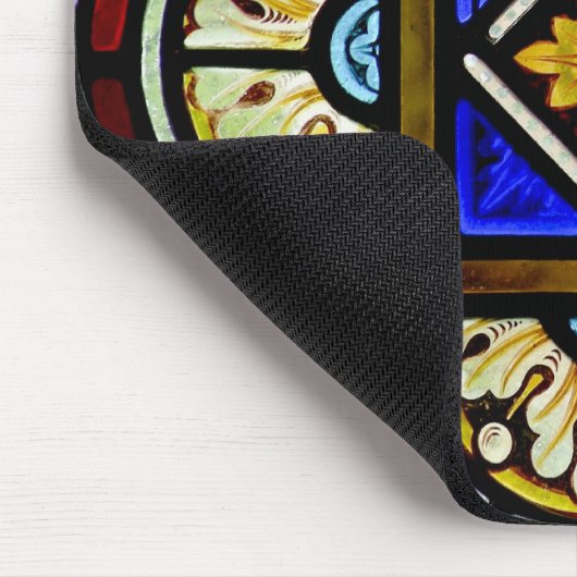 Buntglas Mousepad (Ecke)