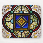 Buntglas Mousepad (Vorne)