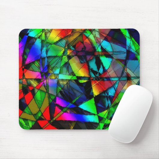 BUNTGLAS MOUSEPAD (Mit Mouse)