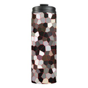 Buntglas-Muster Thermosbecher