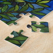 Buntglas-Olivenbaum-Puzzle – Natur Puzzle (Seite)