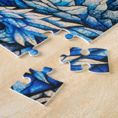 Buntglas-Phoenix-Eisdrache-Puzzle Puzzle (Seite)