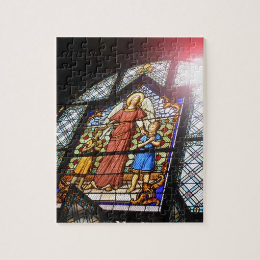 Buntglas Puzzle (Vertikal)