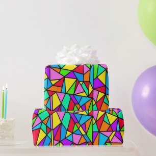 Buntglas Regenbogen Geschenkpapier