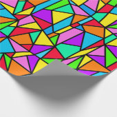 Buntglas Regenbogen Geschenkpapier (Ecke)