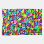 Buntglas-Regenbogen Geschirrtuch (Horizontal)