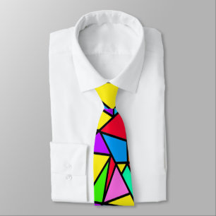Buntglas-Regenbogen Krawatte