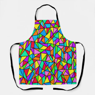 Buntglas-Regenbogen Schürze