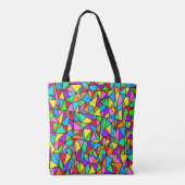 Buntglas-Regenbogen Tasche (Rückseite)