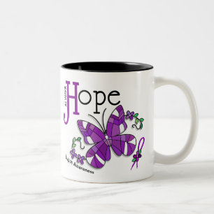 Buntglas-SchmetterlingLupus Zweifarbige Tasse
