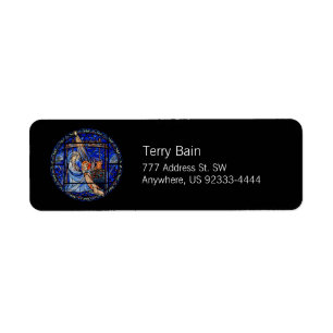 Buntglas-Schweinestall-Geburt Christi