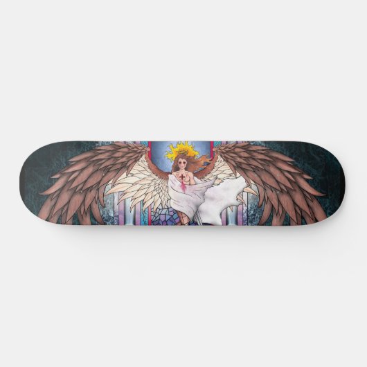 Buntglas-Skateboard Skateboard (Horizontal)