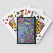 Buntglas Spielkarten (Rückseite)