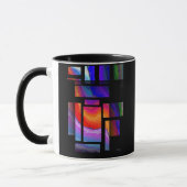 Buntglas Tasse (Links)