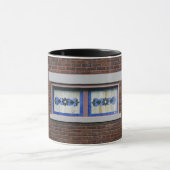 Buntglas Tasse (Zentrum)