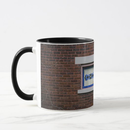 Buntglas Tasse (Links)