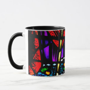 Buntglas Tasse