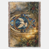 Buntglas-Tauben-Weihnachtsfenster Decke (Vorderseite Vertikal)