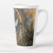 Buntglas-Tauben-Weihnachtsfenster Milchtasse (Rechts)