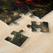 Buntglas-Tauben-Weihnachtsfenster Puzzle (Seite)