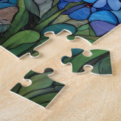 Buntglas-Wald-Puzzle Puzzle (Seite)