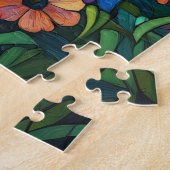 Buntglas-Wald-Puzzle Puzzle (Seite)