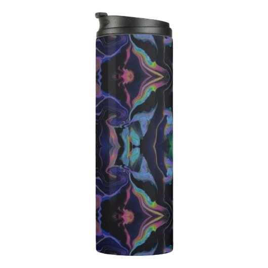 Buntglas-Wärmebecher Thermosbecher (Nach rechts gedreht)