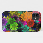 Buntglasblumen Case-Mate iPhone Hülle (Rückseite (Horizontal))