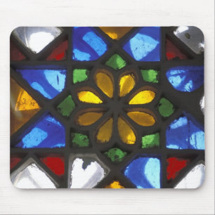 Buntglasfenster im Nationalmuseum Mousepad