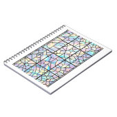 Buntglasfenster Notizbuch Notizblock (Linke Seite)