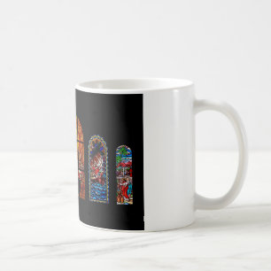 Buntglasjesus Kaffeetasse