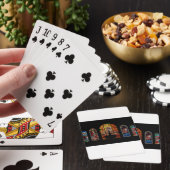 Buntglasjesus Spielkarten (In Situ)