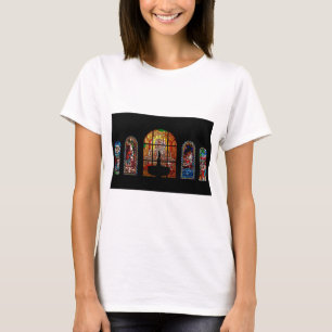 Buntglasjesus T-Shirt