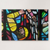 Buntglaskirche Puzzle (Horizontal)