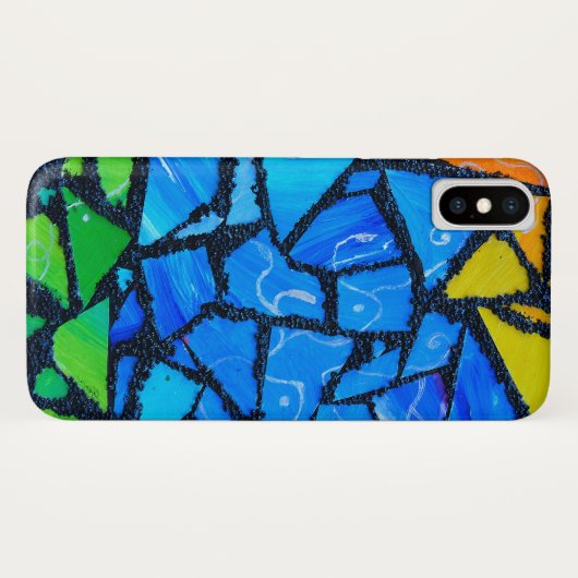 Buntglasmakro Case-Mate iPhone Hülle (Rückseite (Horizontal))