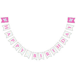 Bunting Flags Happy Birthday. Wimpelkette