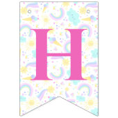 Bunting Flags Happy Birthday. Wimpelkette (Zweite Fahne)