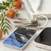 Buntspecht Schlüsselanhänger (Vorderseite rechts)