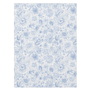 Buntstift-Blumen Tischdecke