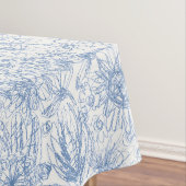 Buntstift-Blumen Tischdecke (Beispiel)