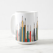 Buntstift Bunter Bleistift Kaffeetasse (Vorderseite Links)