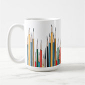Buntstift Bunter Bleistift Kaffeetasse (Links)