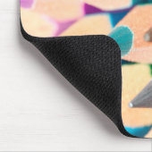 Buntstift-Farbstift-Mauspad Mousepad (Ecke)