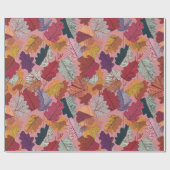 Buntstift Herbstlaub-Wrap-Papier Geschenkpapier (Flach)