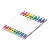 Buntstift Notizblock (Rotiert)